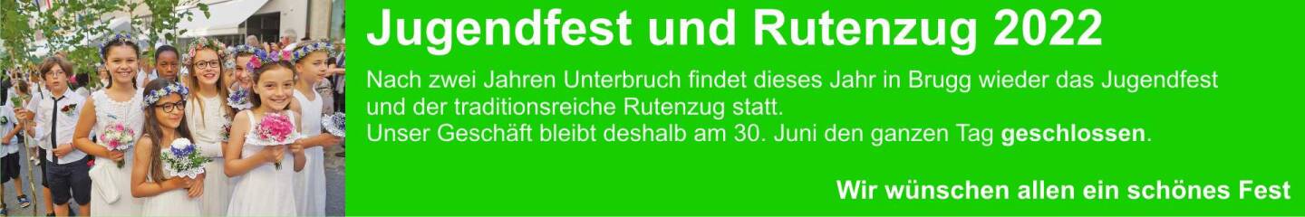 Jugendfest und Rutenzug am 30. Juni 2022 in Brugg - unser...