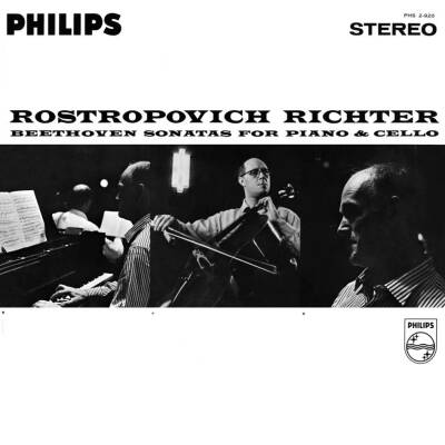 Beethoven Ludwig van - Sonatas For Piano & Cello (Rostropowitsch Mstislav / Richter Svjatoslav)