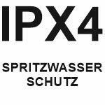 IPX4 Spritzwasserschutz