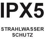 IPX5 Strahlwasser-Schutz