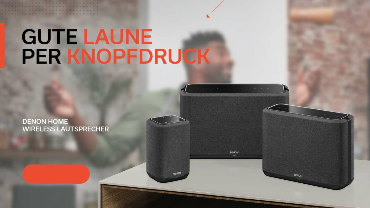 DENON Home - Gute Laune per Knopfdruck - News: DENON Home - Gute Laune per Knopfdruck