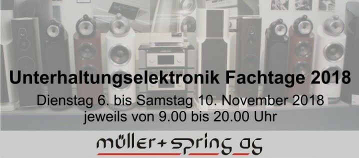 Unterhaltungselektronik Fachtage 2018 - News: Unterhaltungselektronik Fachtage 2018