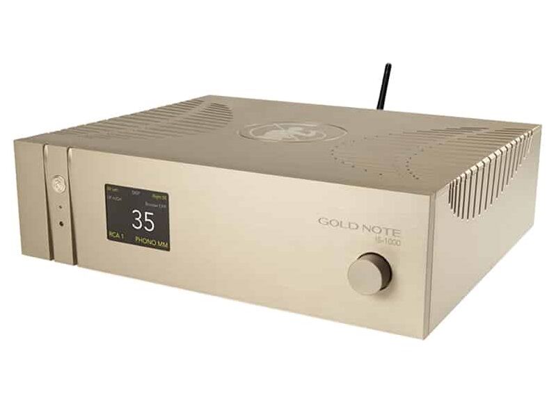 Gold Note IS-1000 – Vollverstärker und Streamer - News: Gold Note IS-1000 – Vollverstärker und Streamer
