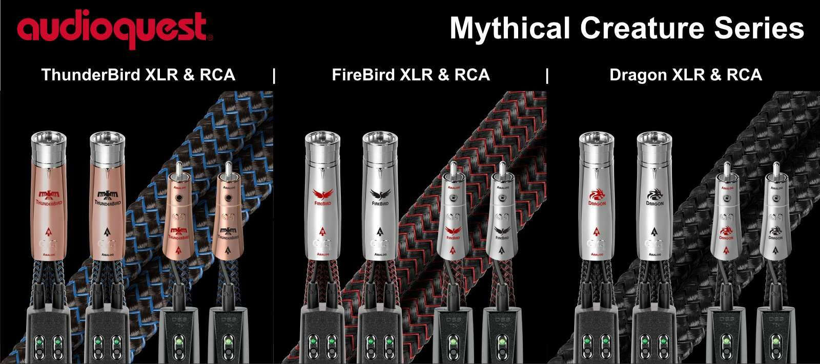 Audioquest Mythical Creature Series XLR & RCA Kabel