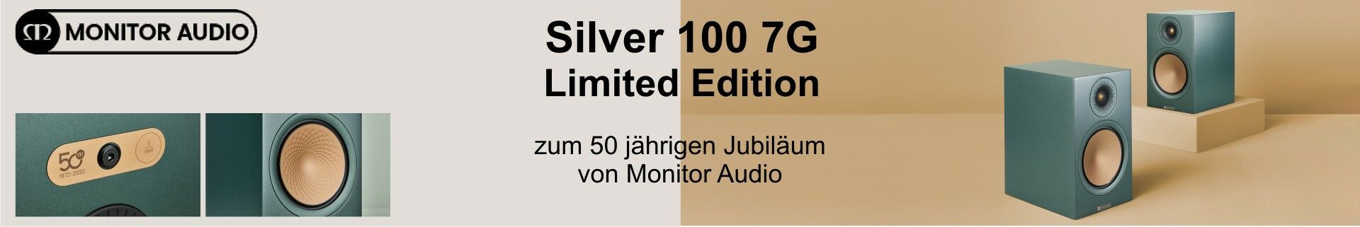 Monitor Audio Silver 100 7G Limited Edition in Heritage...