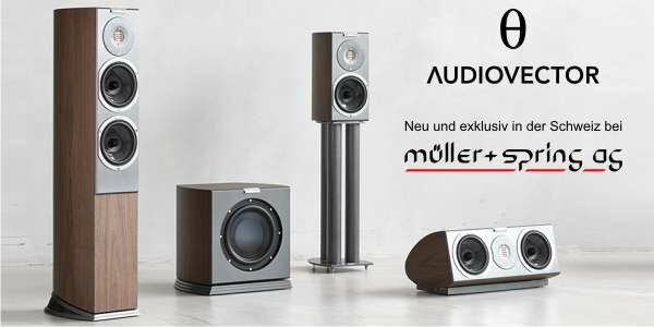 Audiovector - Neu und exklusiv in der Schweiz bei Müller + Spring AG