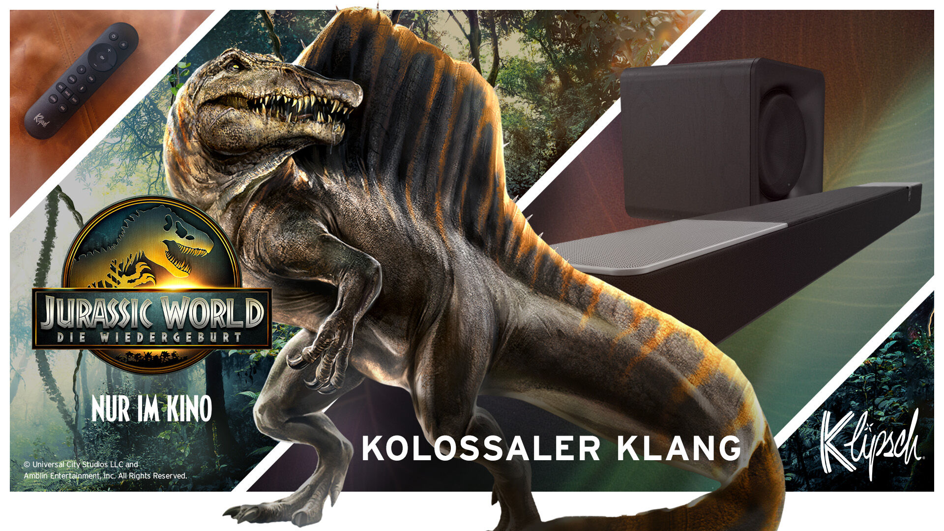 Jurassic World - Die Wiedergeburt: Kolossaler Klang mit Flexus Soundbars