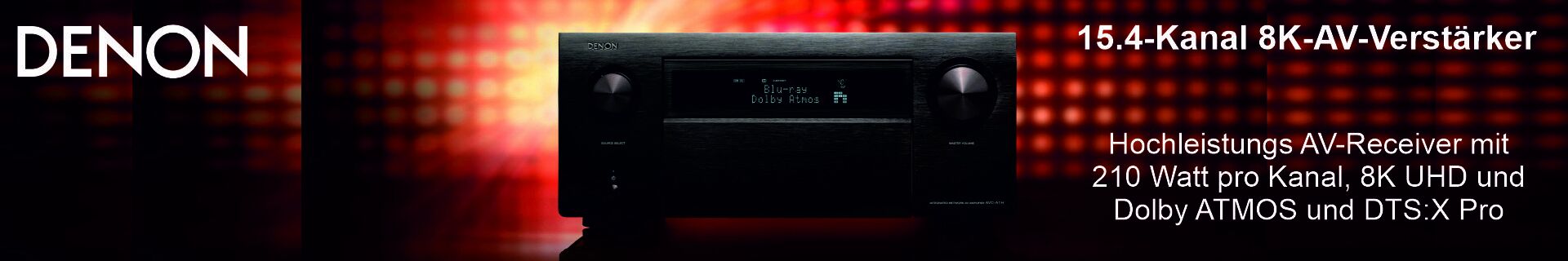 Denon AVC-A1H 15.4-Kanal 8K-AV-Verstärker
