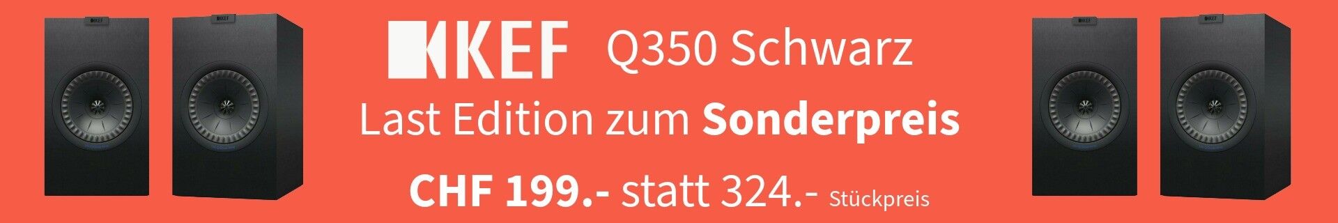 KEF Q350 Last Edition zum Sonderpreis