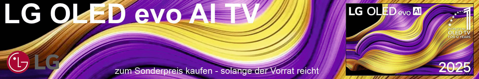LG OLED evo AI Fernseher zum Sonderpreis