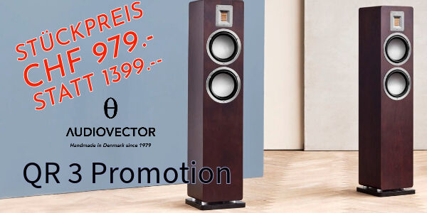 Audiovector QR 3 Promotion