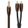 AudioQuest Big Sur (3.5 mm Jack to RCA,  0.6 Meter)