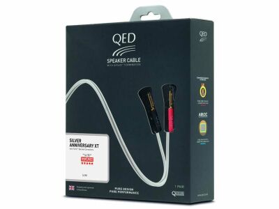 QED Silver Anniversary XT Speaker Cable (QE1434, 2x 5.0 Meter)