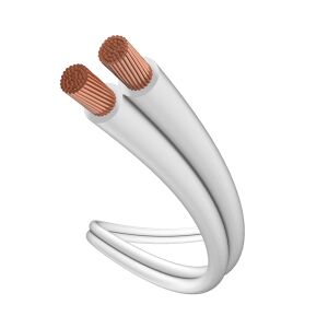 Inakustik Star Lautsprecherkabel (2x 0.75 mm2, Weiss)