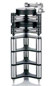 Clearaudio Innovation Series Stand (Schwarz Lack/Silber)