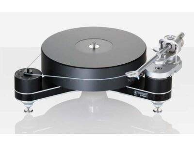 Clearaudio Innovation Compact SE Chassis (Rot Lack/Silber/Schwarz)