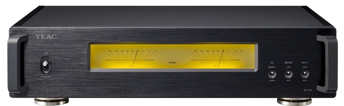 TEAC AP-701 Schwarz, Stereo-Endstufe