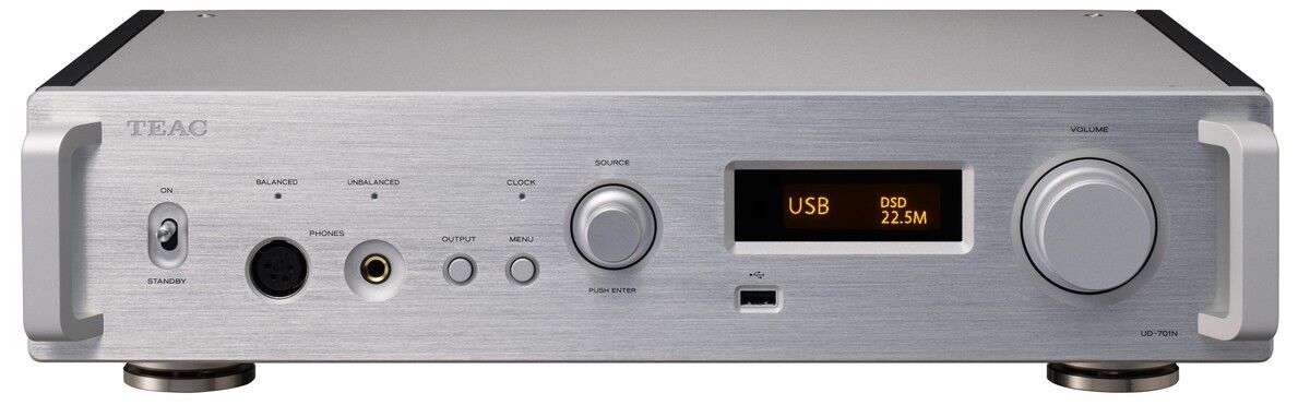 TEAC UD-701N Silber - DAC/Netzwerk-Player & Vorverstärker