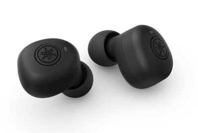 Schwarz, Yamaha TW-E3B True-Wireless Kopfhörer In-Ear