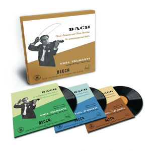 Bach Johann Sebastian - Three Sonatas / Three Partitas for unaccompanied Violin (Telmanyi Emil)