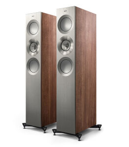 KEF Reference 3 Meta (Satin Walnut / Silver)