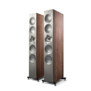 KEF Reference 5 Meta (Satin Walnut / Silver)