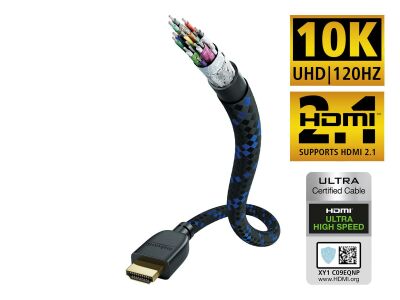 Inakustik Premium HDMI 2.1 Kabel (2.0 Meter/ 48 Gbit/s)
