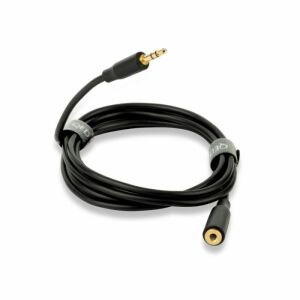 QED Connect Klinke Verlängerung (Stereo, 3.5 mm Jack, 1.5 Meter)