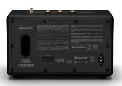 Marshall Acton BT III Schwarz - Hochwertiger Bluetooth Lautsprecher