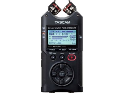 Tascam DR-40X (Schwarz)