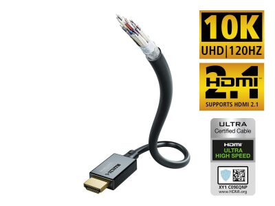 Inakustik Star HDMI 2.1 Kabel (3.0 Meter/ 48 Gbit/s)