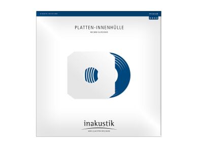 Inakustik Platten-Innenhülle (Weiss Papier)