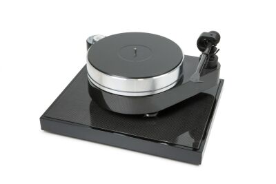 Pro-Ject RPM 10 Carbon & Cadenza Red (Schwarz hochglanz)