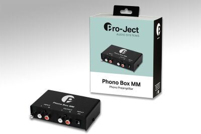 Pro-Ject Phono Box MM Schwarz - MM Phono-Vorverstärker