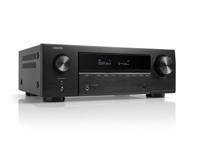 Denon RCD-N12DAB Weiss - Stereo-Receiver mit CD-Laufwerk und HEOS