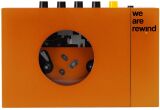 we are rewind Portable BT Cassette Player Serge (Orange)