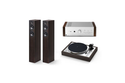 Pro-Ject HiFi Super Set (Walnuss/Silber)