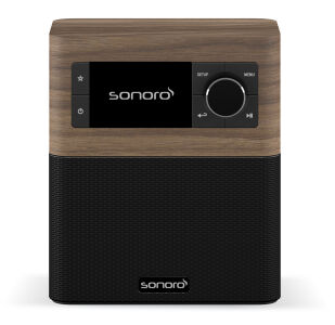 Sonoro Stream (Walnuss Dekor/Schwarz)