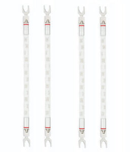 Inakustik Referenz LS-2405 AIR Pure Silver BiWire-Brücke (Kabelschuh-Kabelschuh 120 mm)