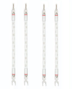 Inakustik Referenz LS-2405 AIR Pure Silver BiWire-Brücke (BFA Banana-Kabelschuh 120 mm)