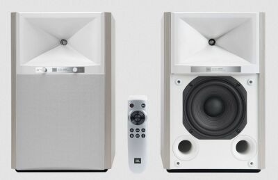 JBL 4305P (Weisses Holz Furnier)