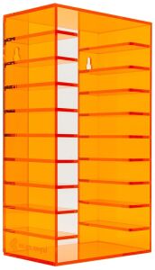 we are rewind Cassette Tape Rack (Orange)
