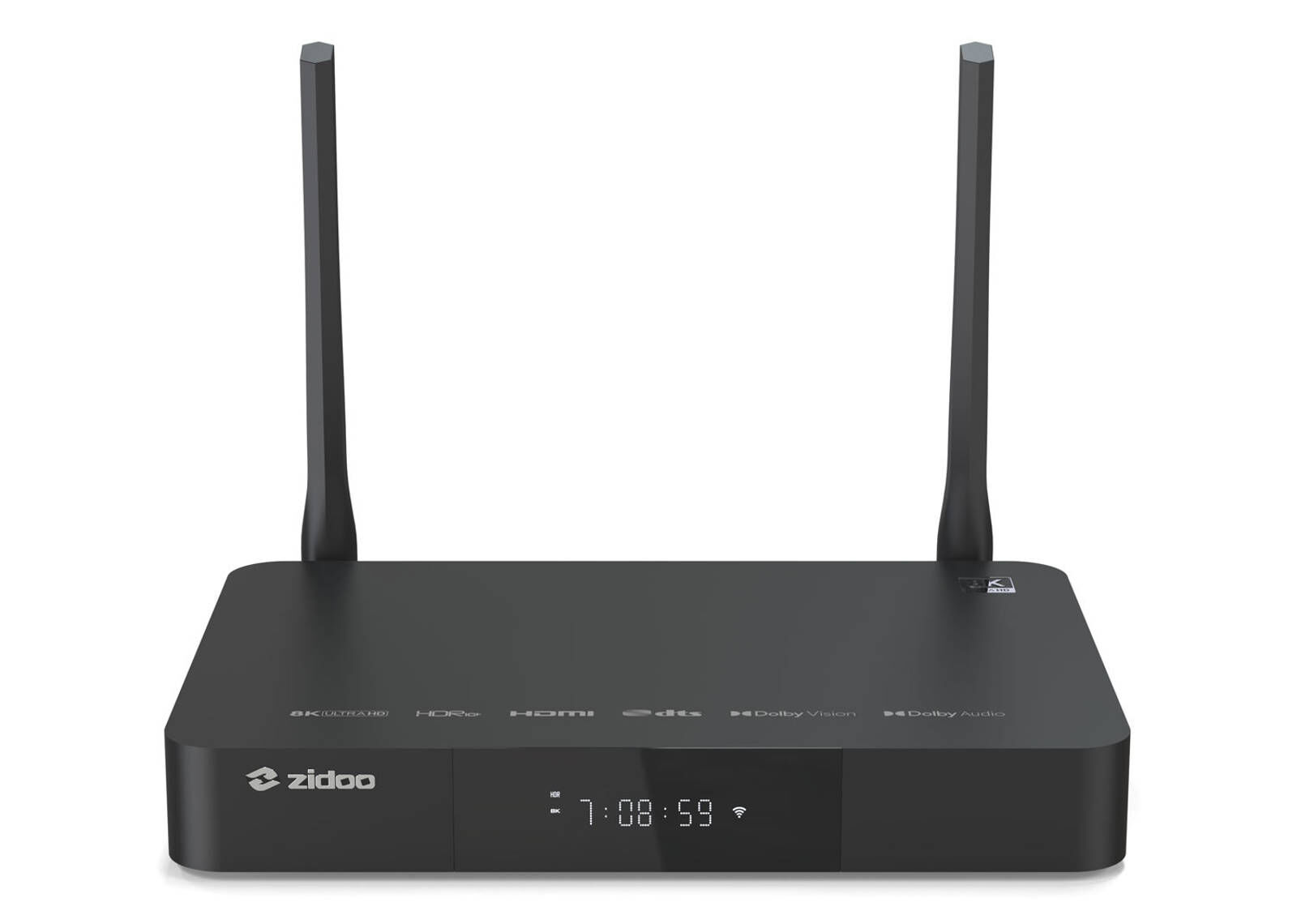 ZIDOO Z9X 8K Schwarz - 8K Android Media-Player