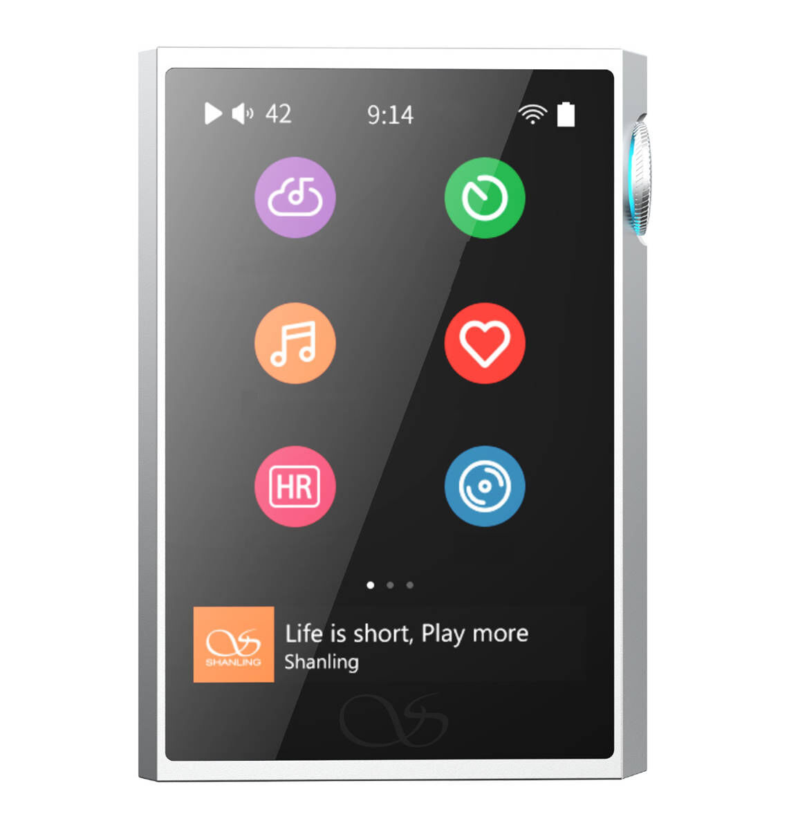 Shanling M1 Plus Silber - Portabler Hi-Res Musik-Player