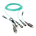 Inakustik Profi HDMI 10K 48G MPO LWL Kabel Set (10 Meter)