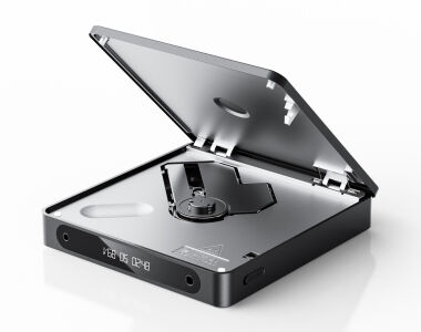 FiiO DM13 BT Schwarz - Portabler CD-Player mit Bluetooth