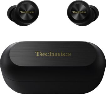 Technics EAH-AZ100 Schwarz - True Wireless In-Ear Kopfhörer mit Ladeb