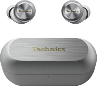 Technics ワイヤレスイヤホン AZ100 シルバー Technics EAH-AZ100 Silber - True Wireless In-Ear Kopfhörer mit Ladebo