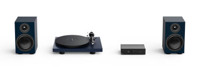Pro-Ject Colourful Audio System 2 (Matt Stahlblau)