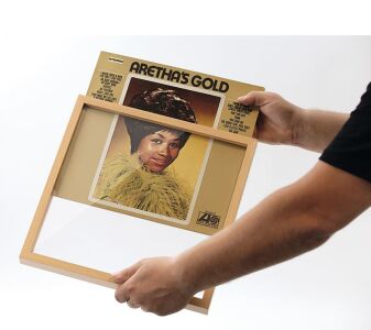 Dynavox Schallplattencover-Wechselrahmen (Hellbraun)